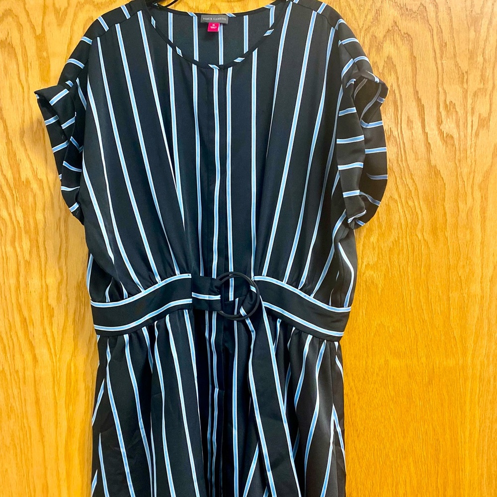 Vince Camuto Tunic Shirt Dress w/belt Size XL